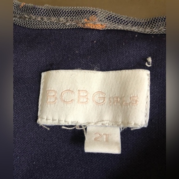 BCBG Girls Tulle Sparkle Star Dress size 2T - Picture 4 of 8